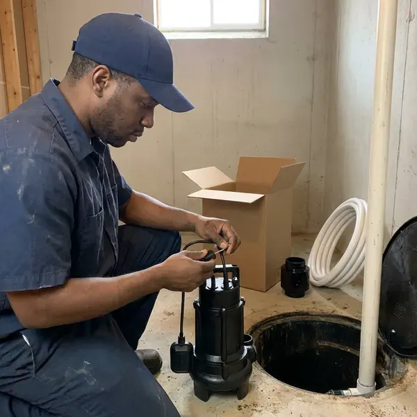 Basement Sump Pump Installation in Baltimore, MD