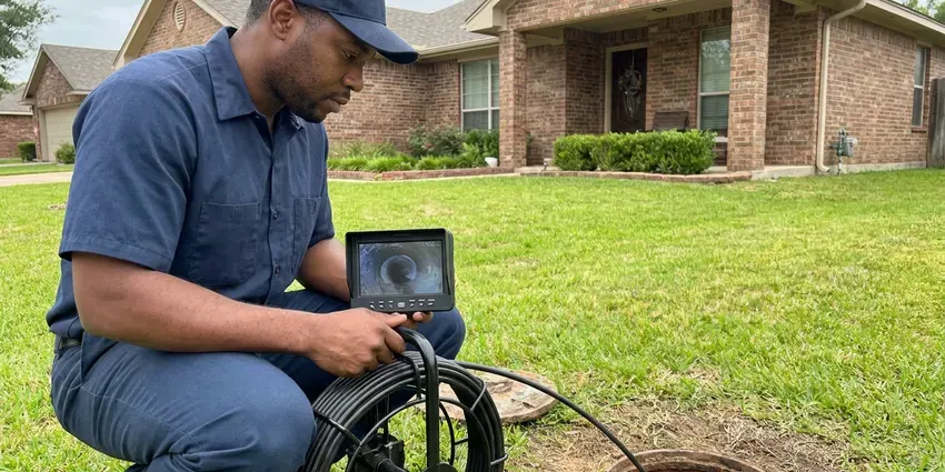 BVL Plumbing technician providing basement leak repair in Baltimore
