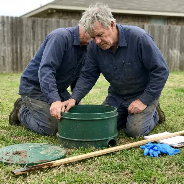Local septic tank repair by BVL Plumbing, Baltimore, MD